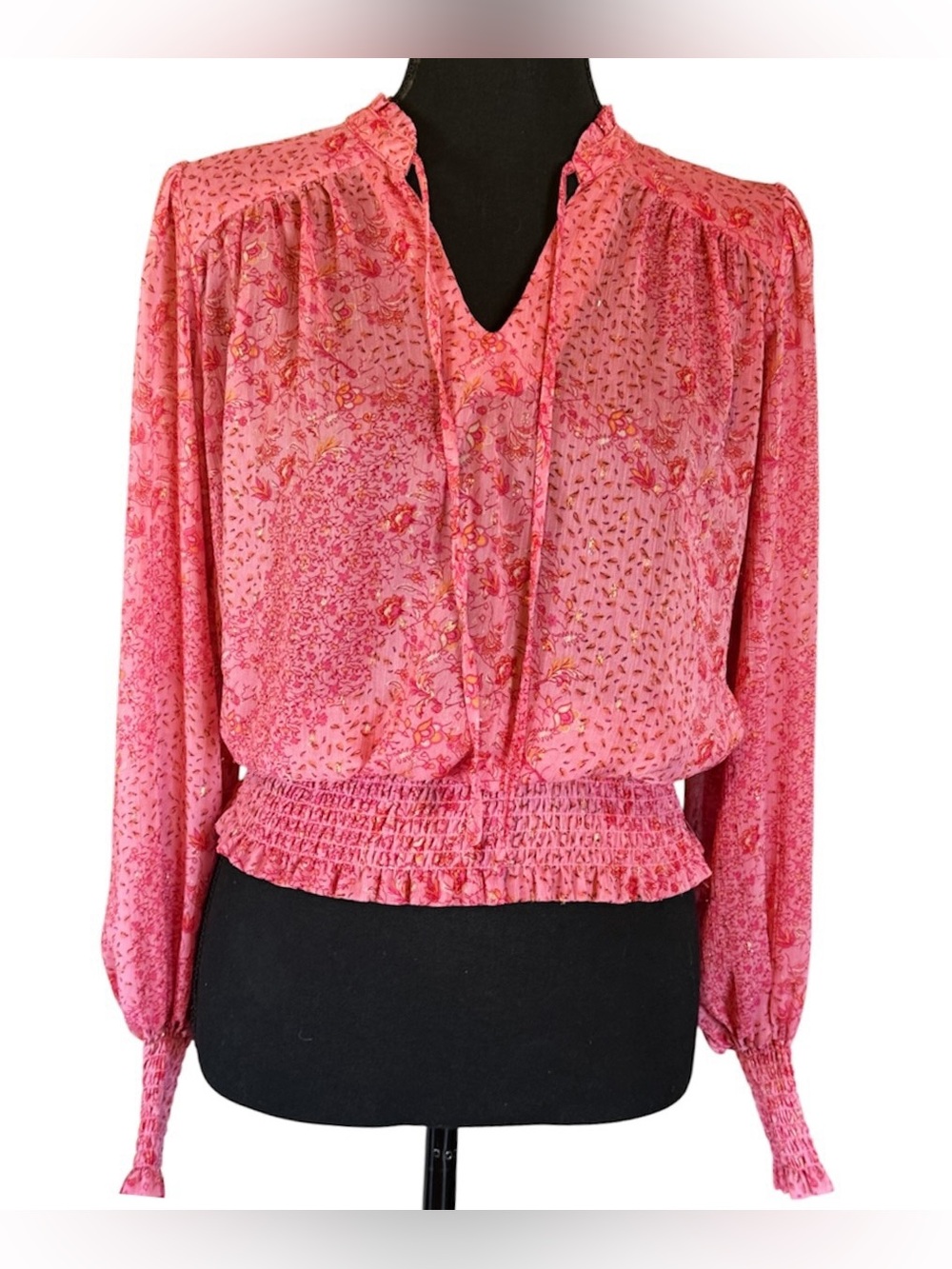 Joie Metallic Top